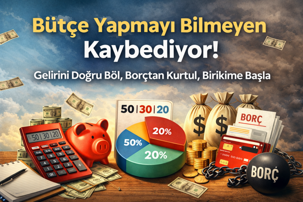 Bütçe Nasıl Oluşturulur? Bütçe Yapmayı Bilmeyen Kaybediyor! Gelirini Doğru Böl, Borçtan Kurtul, Birikime Başla