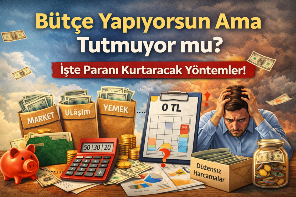 Bütçe Problemleri; Bütçe Yapıyorsun Ama Tutmuyor mu? İşte Paranı Kurtaracak Yöntemler!