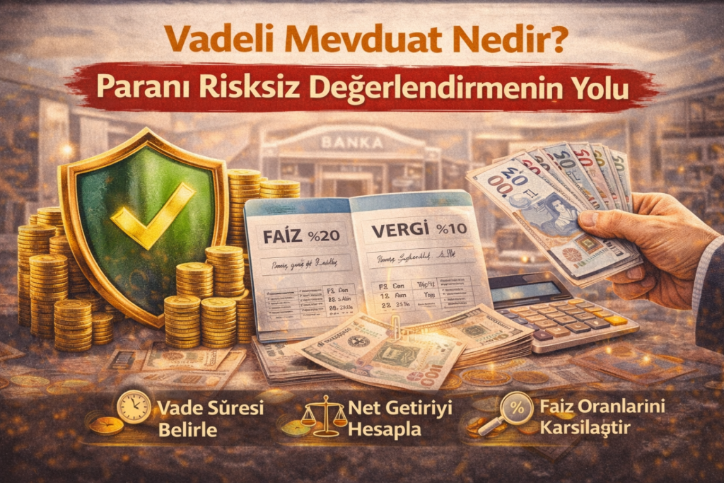 Vadeli Mevduat Nedir? Kısa Vade mi Uzun Vade mi? Doğru Mevduat Stratejisi Hangisi?