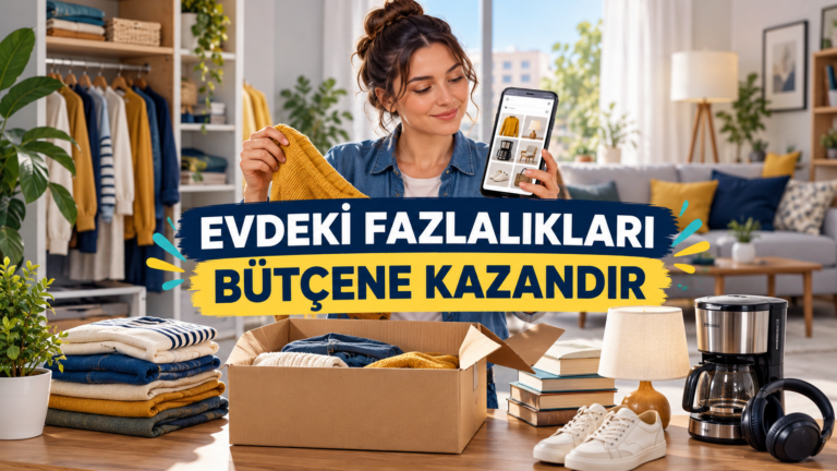 Kullanmadığınız Eşyaları Satın, İhtiyaçlarınızı İkinci Elden Uyguna Alın