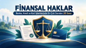 Finansal haklar: banka, kredi ve kart işlemlerinde tüketici rehberi