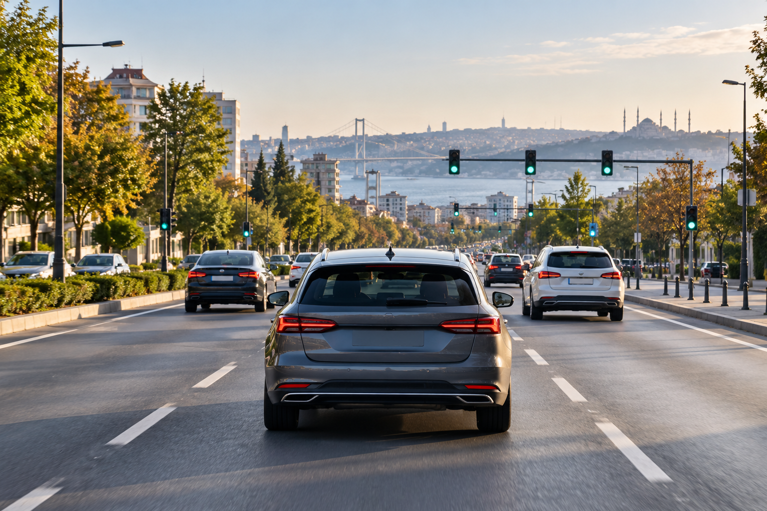 Şehir trafiğinde yumuşak ve öngörülü sürüşle yakıt tasarrufu