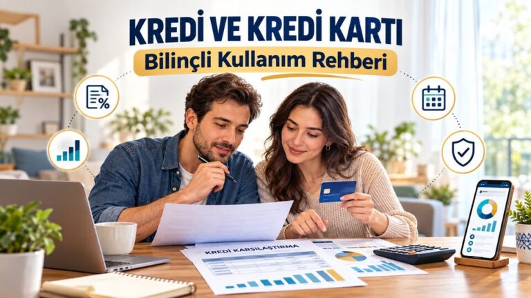Kredi ve kredi kartı rehberi: doğru kredi seçimi ve güvenli kart kullanımı